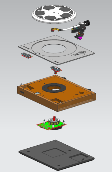 THORENS TD404DD Chassis